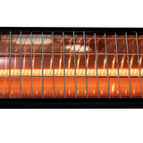 aurora 2.4kw wifi remote controllable infrared bar heater available at shop heaters 