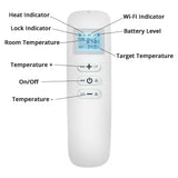 nexus wifi panel heater 1200w available at shop heaters